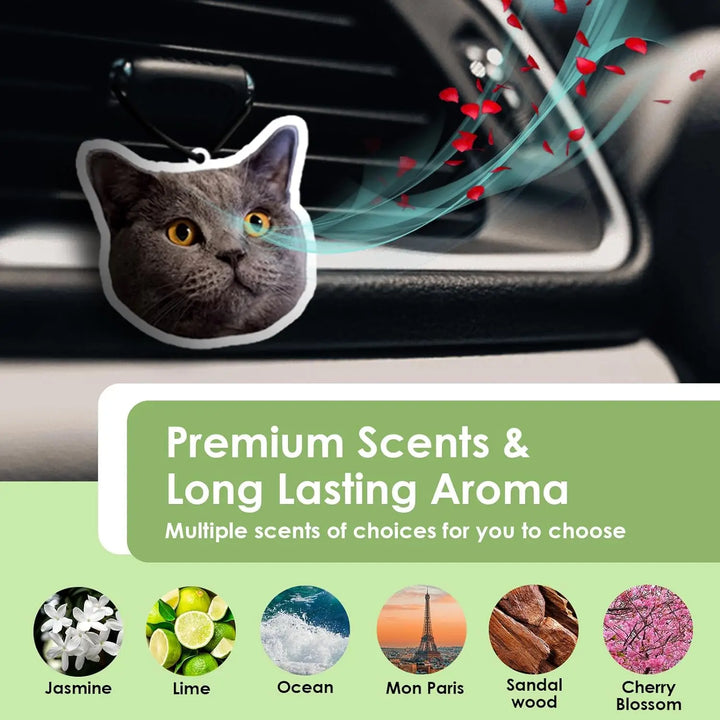 Photo LOGO Customized Car Air Fresheners Interior Auto Perfume Car DIF Fragrance any shape can be customized advertising